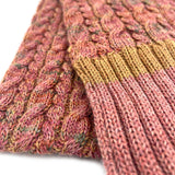 NEW! Kid's Alpaca Scarves - Braided - Sun Splash