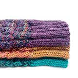 NEW! Kid's Alpaca Gloves - Braided - Sun Splash