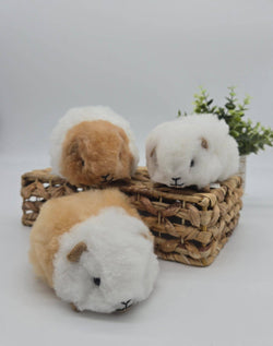 WUAMAN - Alpaca - Alpaca Stuffed Animal | Baby Guinea Pig 6" | Handmade
