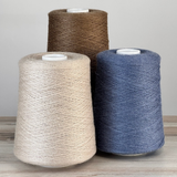 Revolution Fibers Zephira Wool-Silk 1lb Cones | 2/18 Lace Weight Yarn | 50% Superfine Merino Wool & 50% Tussah Silk