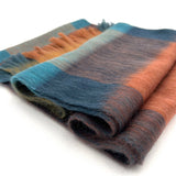 Shupaca Alpaca - NEW! Alpaca Plaid Scarf - Rustic Dune