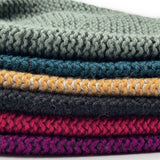Alpaca Beanie Hat - Trail - Teal Blue