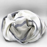 Alpaca Bed Blanket - Striped