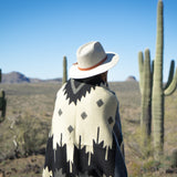 Andean Alpaca Wool Blanket - Midnight