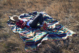 Andean Alpaca Wool Blanket - Galapagos
