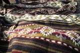 Andean Alpaca Wool Blanket - Cactus
