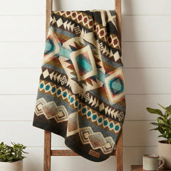 Andean Alpaca Wool Blanket - Inca