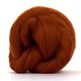 Dyed Merino Wool Tops | Premium 22 Micron, 64 Count Wool