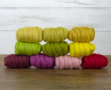 Mixed Merino Wool Variety Pack | Spring Blossom (Multicolored) 250 Grams, 23 Mircon