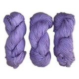 Hand Dyed Cotton Yarn Solid Colored | DK Weight 100 Grams, 200 Yards, 4 Ply