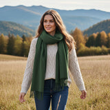 Shupaca Alpaca - 100% Baby Alpaca Scarf - Pistachio