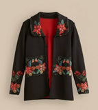 PERUVIAN PERFECTION - SW-66 REVERSIBLE SWEATER /JACKET