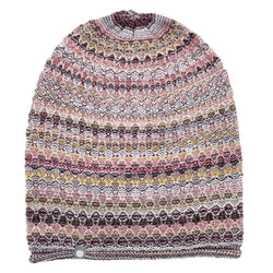 Shupaca Alpaca - NEW! Alpaca Beanie Hat - Printed - Canyon