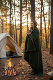 Alpaca ARMY Camp Blanket