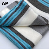 Alpaca Bed Blanket - Striped