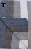 Alpaca Bed Blanket - Striped