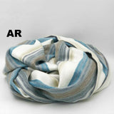 Alpaca Bed Blanket - Striped