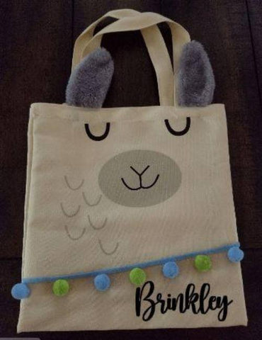 Customized Alpaca Tote Bag