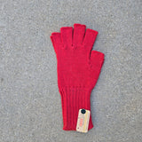Colorful 100% Alpaca Fingerless Knit Alpaca Gloves