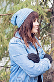 Dalia Heathered Alpaca Beanie