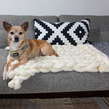 Undyed Corriedale Cross Combed Wool Top