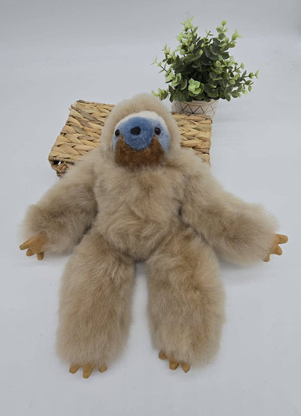 Alpaca Stuffed Animal | Baby Sloth 13" | Handmade