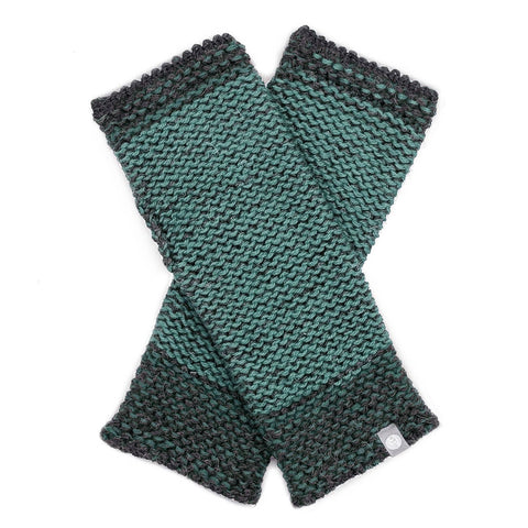 Alpaca Gloves - Trail - Seagreen
