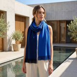 Alpaca Scarf Reversible - Icy Winds