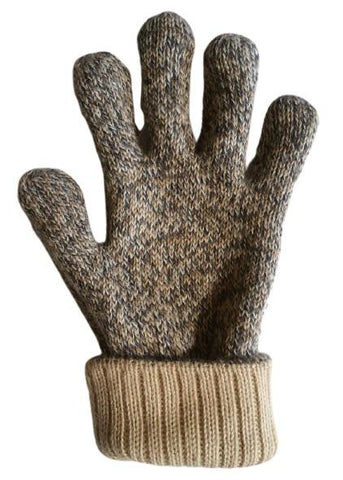 Alpaca Gloves - Iditarod 100% Alpaca Double-Thick Reversible