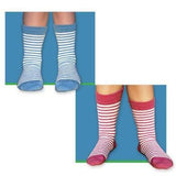 Alpaca Socks - Kid's Striped Alpaca Crew Socks