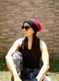 Reversible Cabled 100% Alpaca Knit Hat