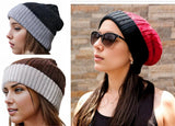 Reversible Cabled 100% Alpaca Knit Hat