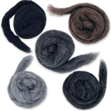 Shadowlands Carded Corriedale Wool Sliver Variety Pack