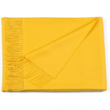 Solid Color Alpaca Throw