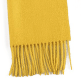 Solid Weave Brushed Alpaca Scarf