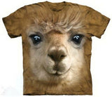 T-Shirt Big Alpaca Face for Kids