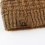 Alpaca Hat - Textured Slouch Beanie