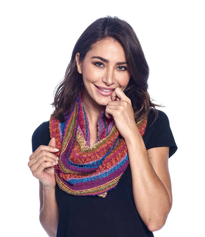 Alpaca Infinity Scarf - Boucle - Fiesta