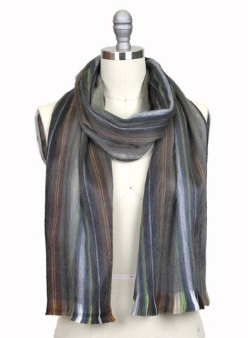 Alpaca Scarf - Chocolate Mint