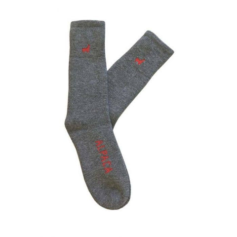 Alpaca Socks - Everest Outdoor Unisex Baby Alpaca Socks in Medium, Large: Gray