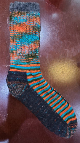 Alpaca Socks - Therapeutic New Color - Mardi Gras