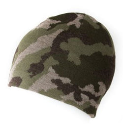 Alpaca Hat 100% - Camouflage Beanie Reversible