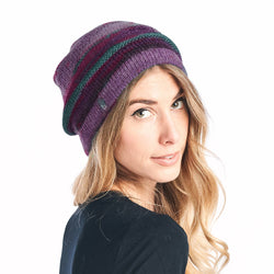 Alpaca Beanie Hat - Colorado - Fig- NEW Color!